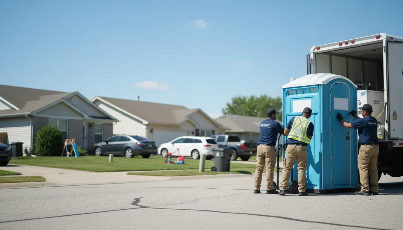 Standard Porta Potty Rentals in Hulbert, OK near me